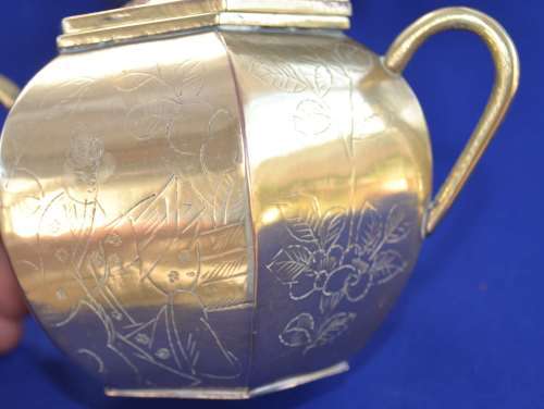 Brass Tea Set