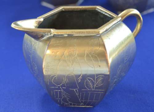 Brass Tea Set