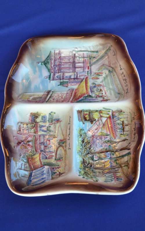 Vintage Royal Avon Snack Tray in Relief