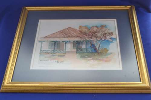 Original Watercolour by South African Artist Cheryl Curnick