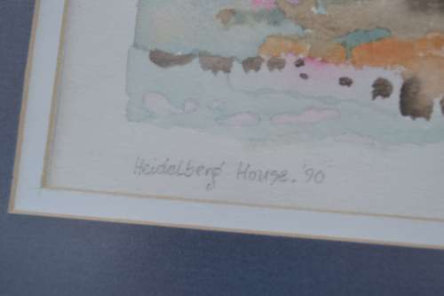 Original Watercolour by South African Artist Cheryl Curnick