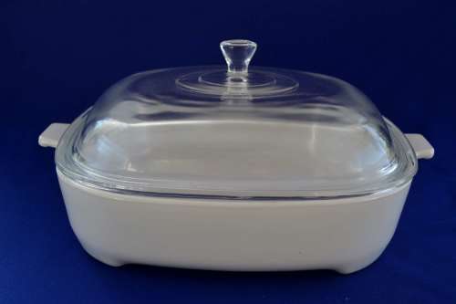 Corning Ware Micro Mate  Microwave Browning Casserole Dish with Glass Lid