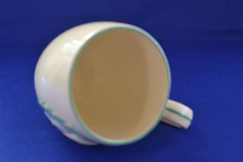 Burleigh Ware Cameo Style Commemorative Mug - King George VI and Queen Elizabeth ** RARE **