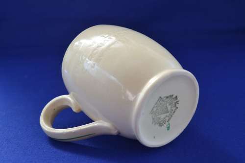 Burleigh Ware Cameo Style Commemorative Mug - King George VI and Queen Elizabeth ** RARE **