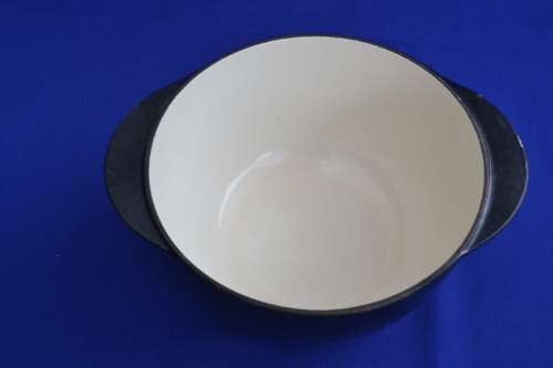 Enamelled Cast Iron Pot (No Lid)