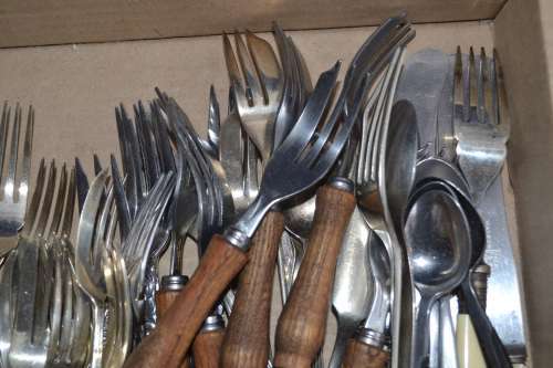 Selection of Assorted Vintage Cutlery - 53 Pieces