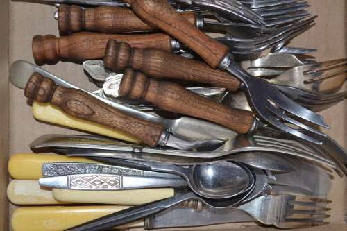 Selection of Assorted Vintage Cutlery - 53 Pieces