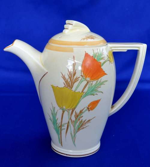 Wedgwood & Co  Vintage Art Deco Coffee Pot