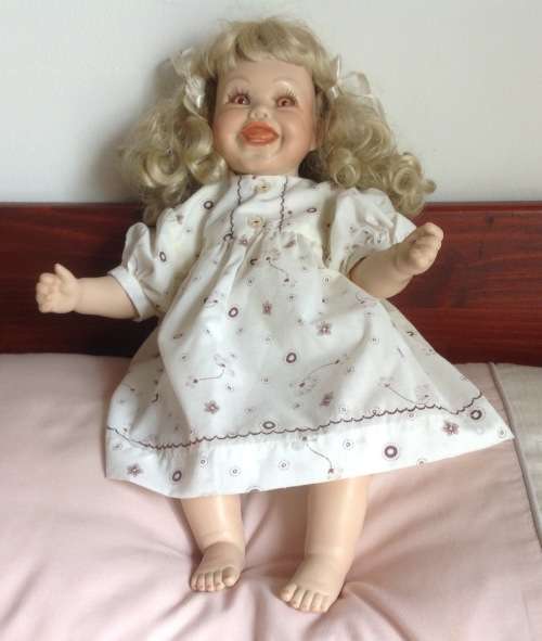 Vintage Porcelain Doll