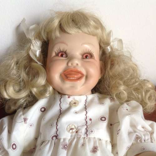 Vintage Porcelain Doll