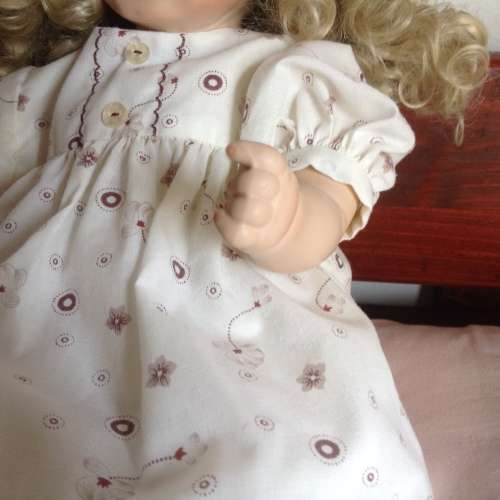 Vintage Porcelain Doll