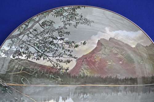 Royal Doulton Display Plate `Vermilion Lake and Mount Rundle` D6473