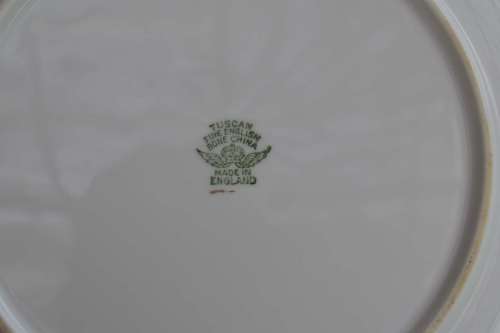 Tuscan Fine Bone China Plate commemorating the Coronation of Queen Elizabeth II - 1953