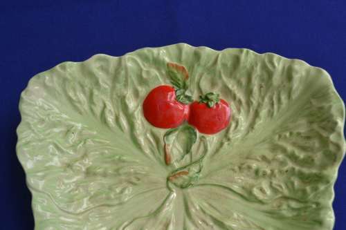 Carlton Ware Leaf and Tomato Pattern Serving Dish