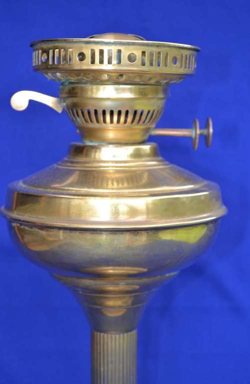 Vintage Oil Lamp Duplex England