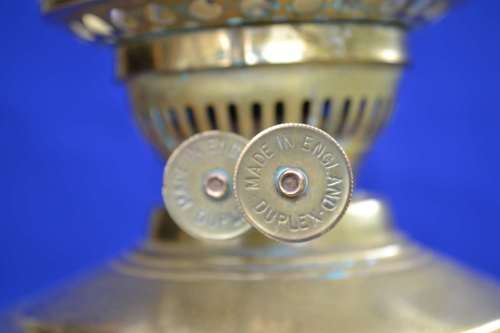 Vintage Oil Lamp Duplex England