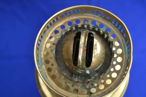 Vintage Oil Lamp Duplex England