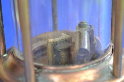 Miners Lamp Wolf  Safety Lamp Shefield England
