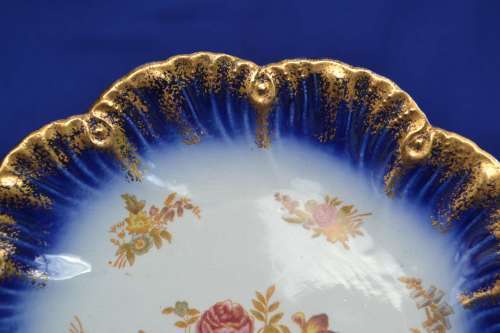 Antique P and Co Ltd Bristol Semi Porcelain Display Plate
