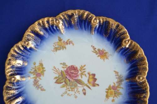 Antique P and Co Ltd Bristol Semi Porcelain Display Plate