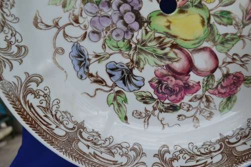 Del Coronado Nasco Japan Large Cake Plates c1950`s