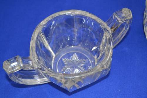 Clear glass Bowls and Jugs - Five Pieces