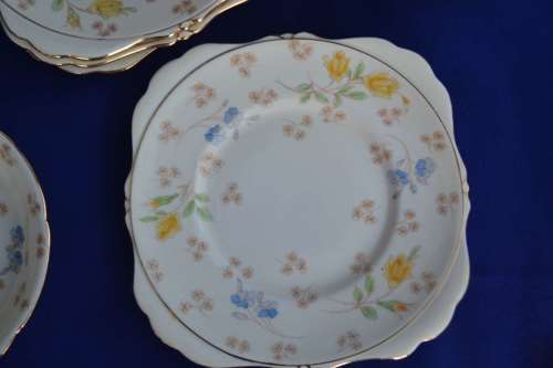Vintage A B Jones and Sons Grafton Tea Set Items - 13 Pieces c1935