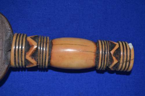 True Vintage Antique African Comb, Cotton Spool and Small Container