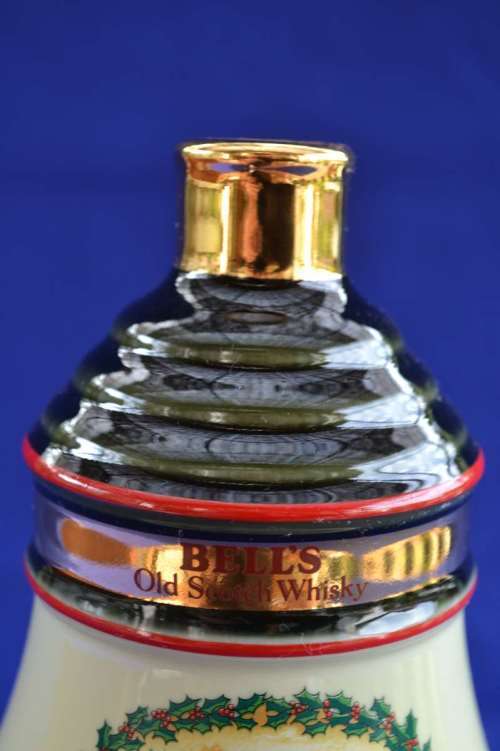 Bells / Wade Ceramic Christmas Decanter 1990