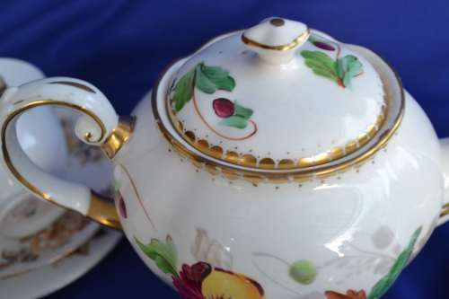 Assembled Tea Set - Queen Anne and Tuscan Fine Bone China - Various Patterns - 21 Pieces