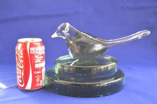 Paperweight Three large Glass Pieces