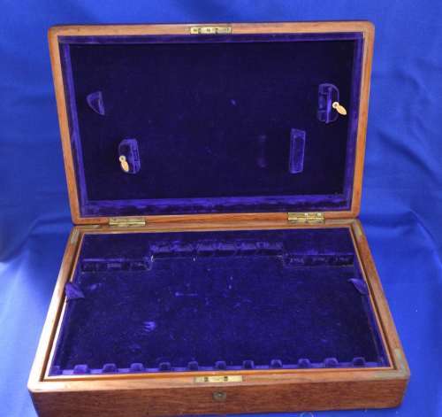Vintage Oak Cutlery Canteen with Lift Out Tray (Canteen Only)