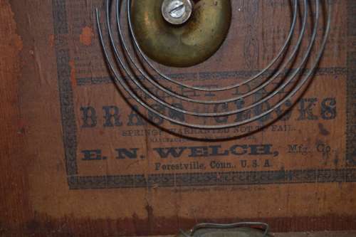 E. N, Welch  Beehive Mantle / shelf Clock