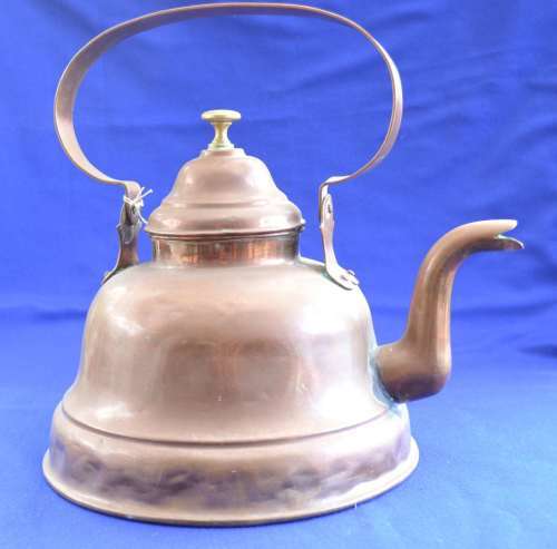 Antique Dutch Swing Handle Copper  Kettle