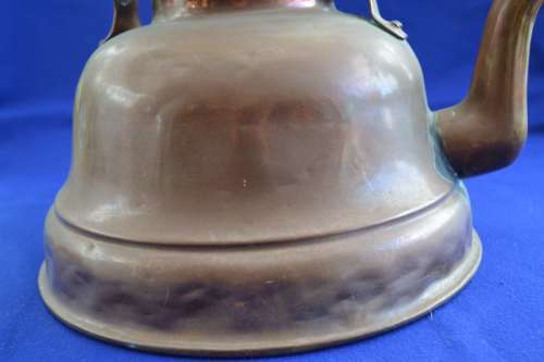 Antique Dutch Swing Handle Copper  Kettle