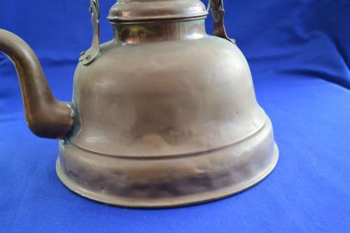 Antique Dutch Swing Handle Copper  Kettle