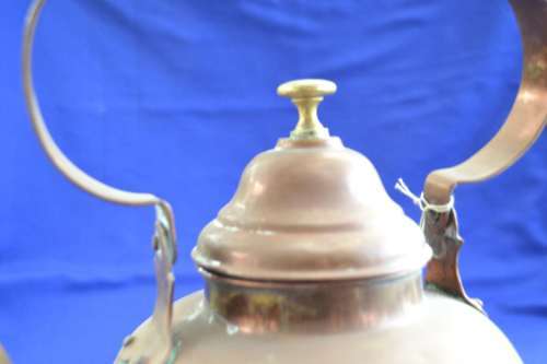 Antique Dutch Swing Handle Copper  Kettle
