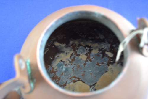Antique Dutch Swing Handle Copper  Kettle