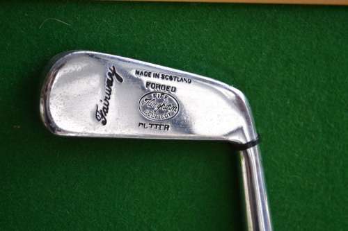 Antique Kingshorn Fife Hickory Putter