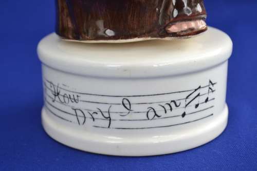 Friar Tuck Vintage Musical Decanter `How Dry I Am`