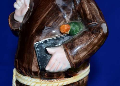 Friar Tuck Vintage Musical Decanter `How Dry I Am`