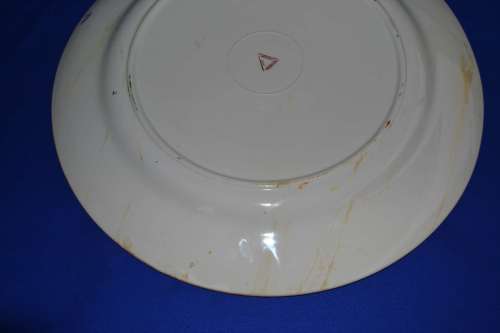 Mancioli Montelupo Italy - Extremely Large Wall Plate 46cm