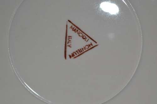 Mancioli Montelupo Italy - Extremely Large Wall Plate 46cm