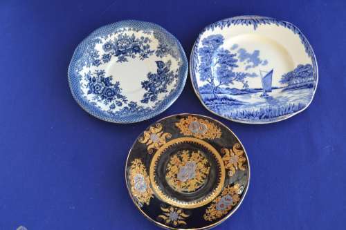 Vintage Plates and Saucer - Various Makers