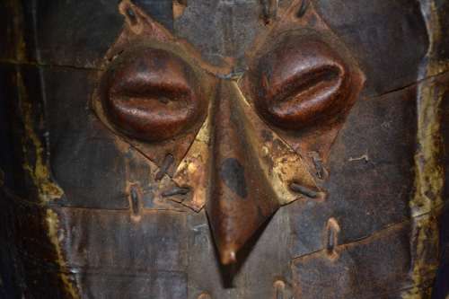 *** REDUCED ***  Kota Reliquary Two Sided Guardian Figure