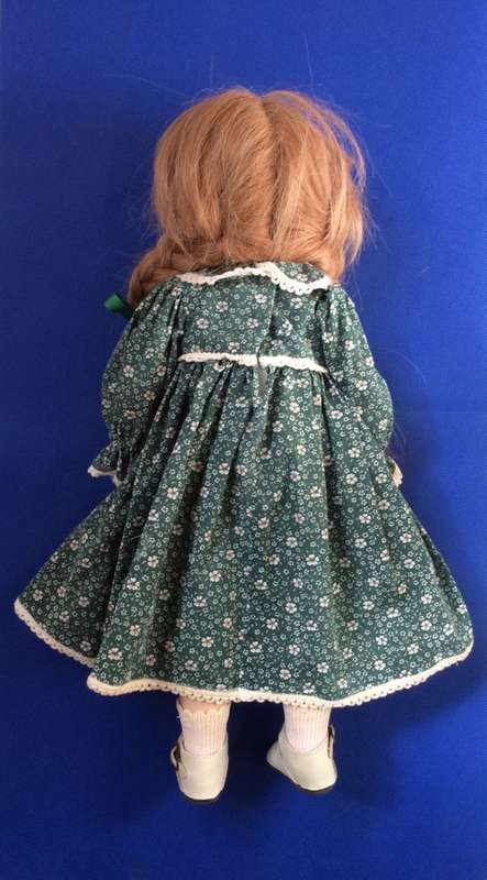 Vintage Porcelain doll - Full Porcelain Body