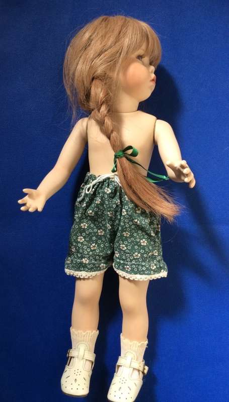 Vintage Porcelain doll - Full Porcelain Body