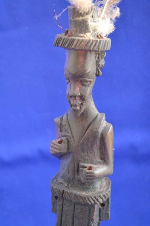 Beaded African Art / Decor Figures - Three Pieces
