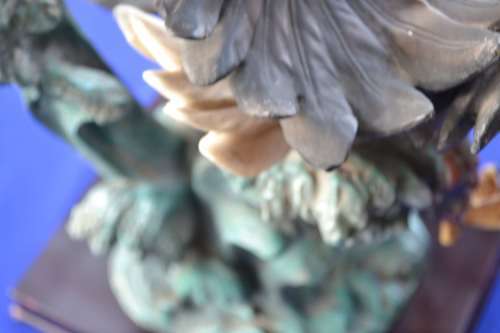 Vintage La Anina Collection American Bald Eagle Sculpture - LARGE