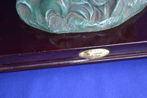 Vintage La Anina Collection American Bald Eagle Sculpture - LARGE